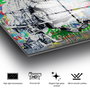 Wallity UV-721 Cuadro Decorativo en Vidrio Templado Multicolor 70 x 100 cm